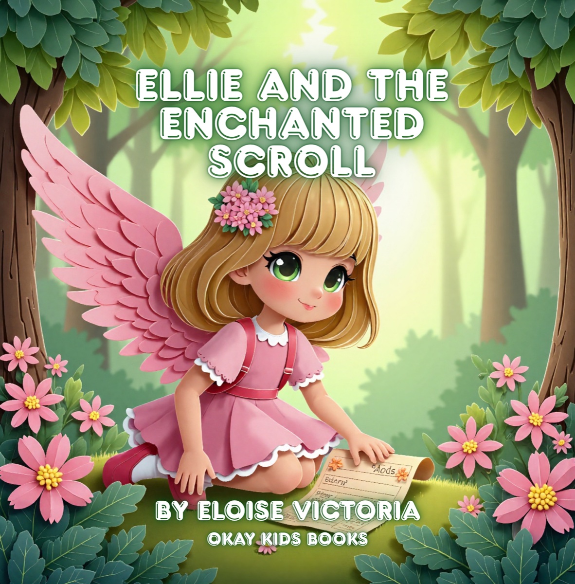 Ellie and the Enchanted Scroll book cover